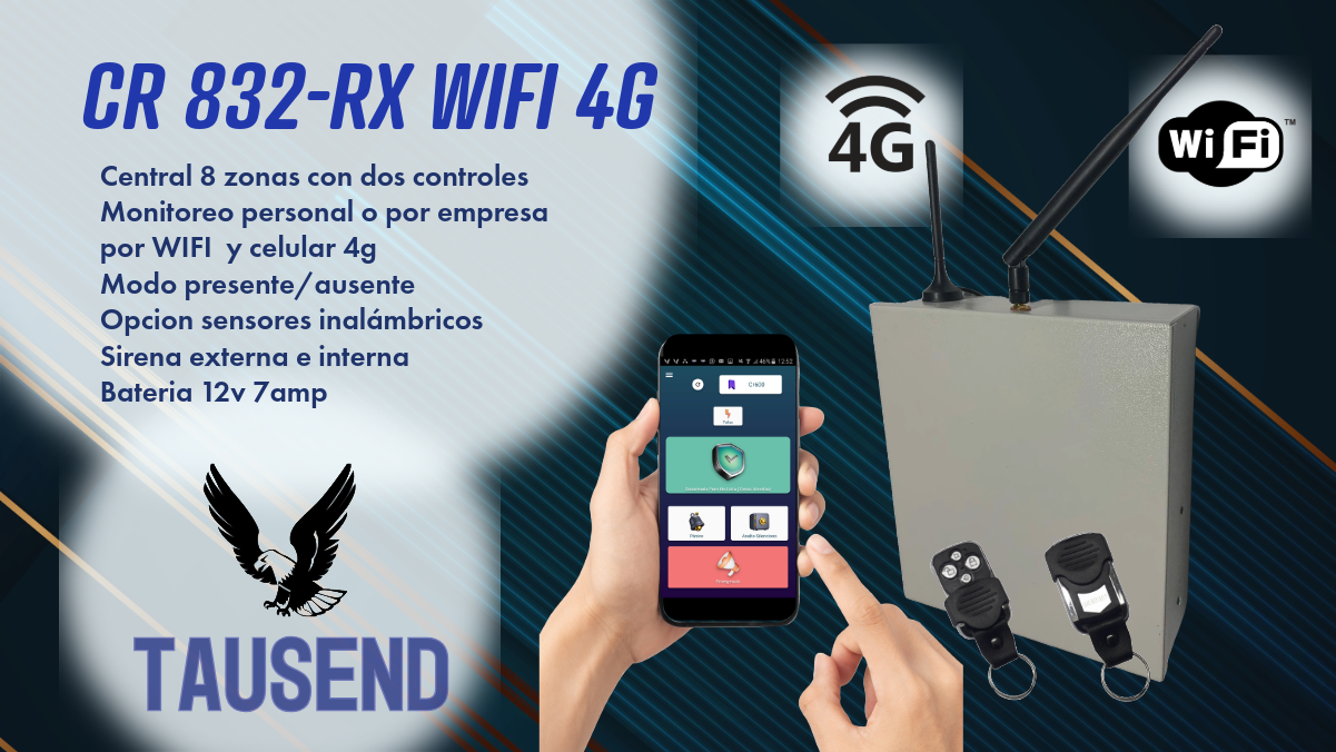 cr832 rx wifi 4g